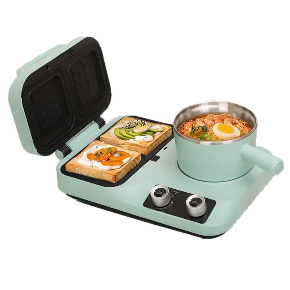 4 in 1 sandwich maker with non stick coating