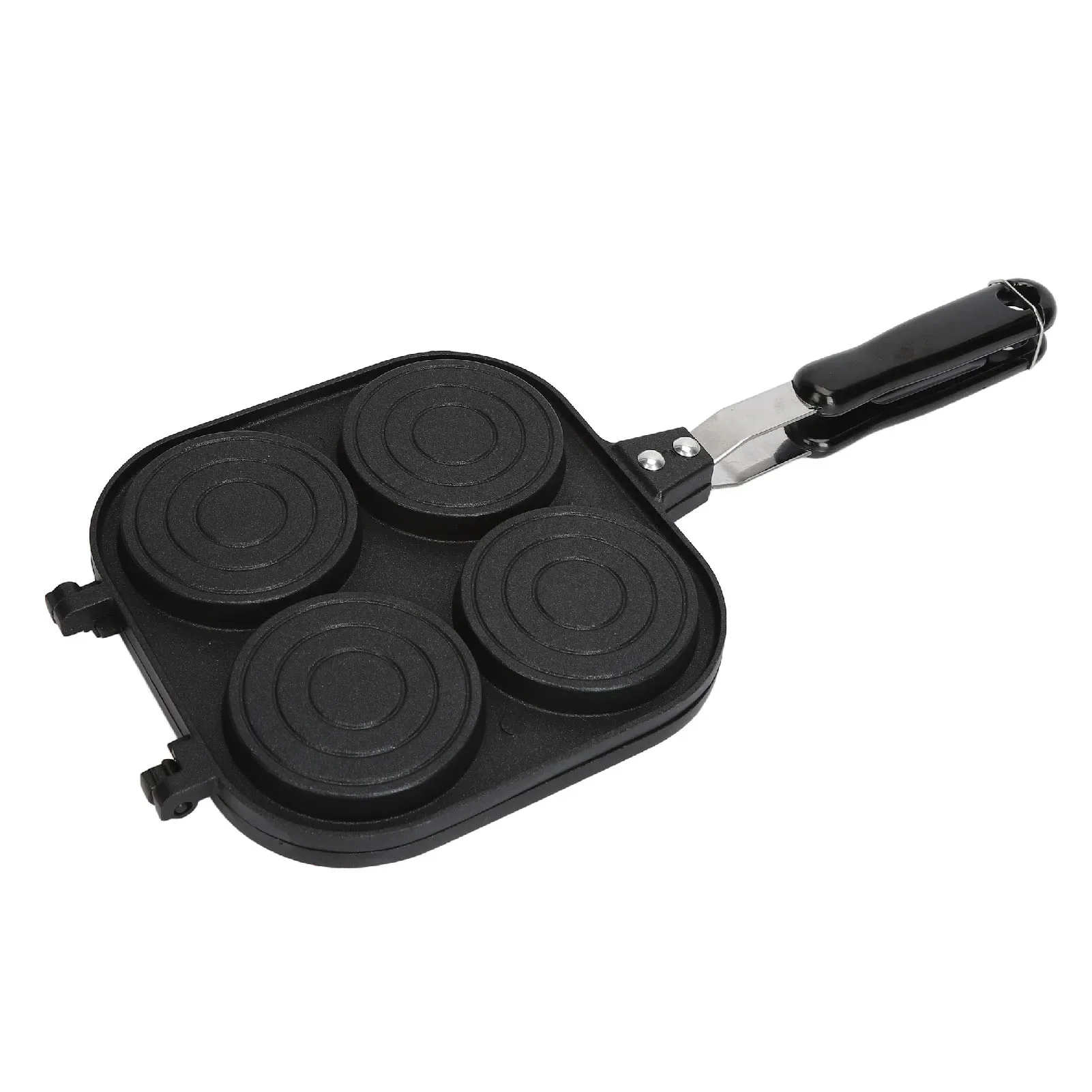 compact sandwich grilling pan for outdoor cooking