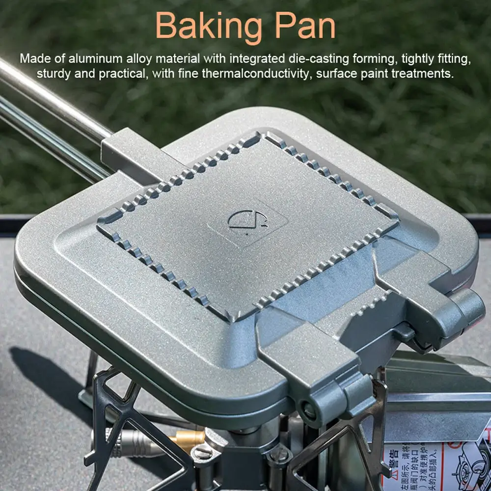 efficient direct flame sandwich maker for crispy sandwiches