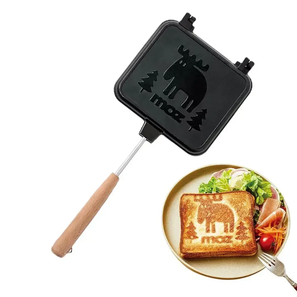 electric multi functional sandwich press and hot dog cooker combo