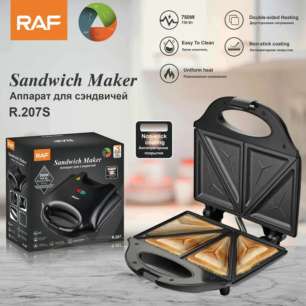 sandwich toaster with non stick pan options for versatile use