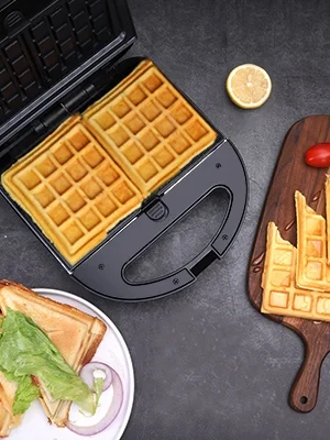 versatile 4 in 1 electric press grill for sandwiches and waffles